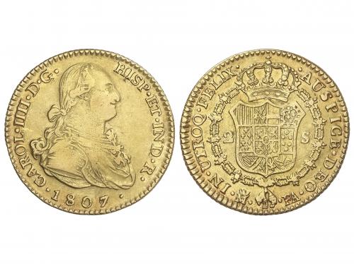 CARLOS IV. 2 Escudos. 1807/6. MADRID. F.A. 6,67 grs. AC-1315