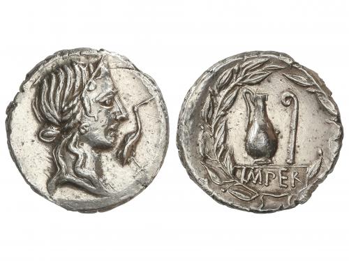 REPÚBLICA ROMANA. Denario. 81 a.C. CAECILIA. Q. Caecilius Me