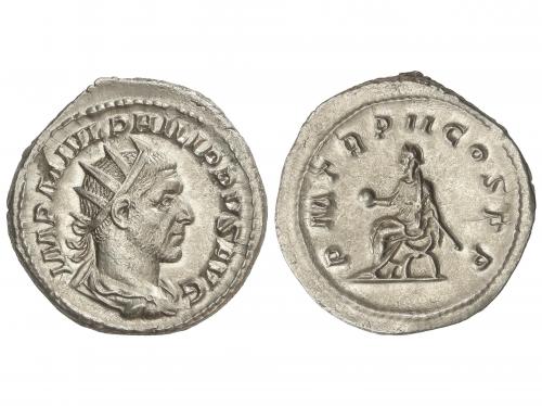 IMPERIO ROMANO. Antoniniano. 245 d.C. FILIPO I. Rev.: P. M. 