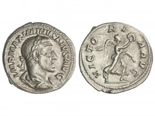 IMPERIO ROMANO. Denario. 235-238 d.C. MAXIMINO I. Anv.: IMP.
