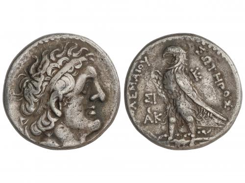 MONEDAS GRIEGAS. Tetradracma. 266-265 a.C. PTOLOMEO II PHILA