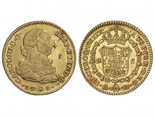 CARLOS III. 2 Escudos. 1781/79. MADRID. P.J. 6,77 grs. (Hoji