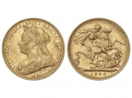 AUSTRALIA. Sovereign. 1900-M. VICTORIA. MELBOURNE. 7,96 grs.