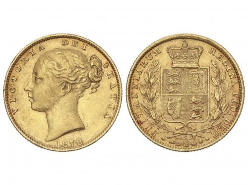 AUSTRALIA. Sovereign. 1878-S. VICTORIA. SYDNEY. 7,91 grs. AU