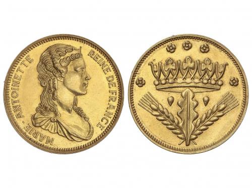FRANCIA. Medalla Maria Antonieta. S/F. Anv.: Busto a derecha