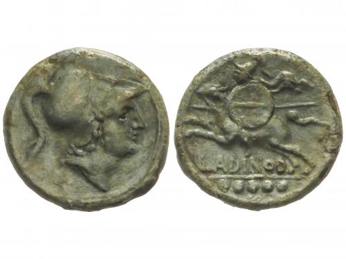 MONEDAS GRIEGAS. Quincunx. 210-175 a.C. LARINUM. FRENTANI.