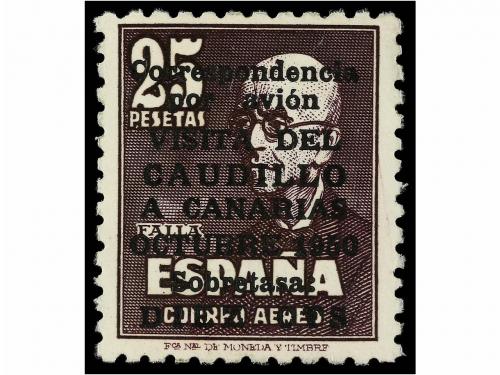 (**) ESPAÑA. Ed. 1090. CANARIAS AVIÓN CON NÚMERO. Excelente 