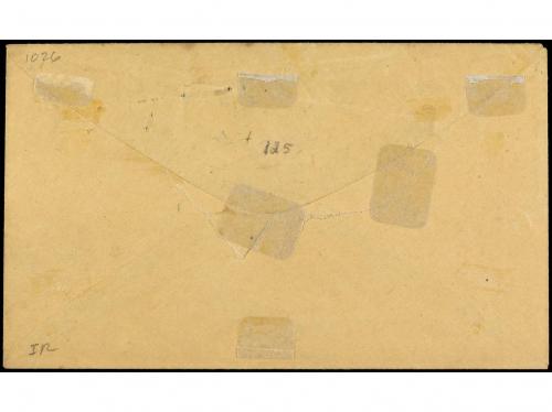 ✉ ESTADOS UNIDOS. (1865 CA.). 3 cents. red postal stationary