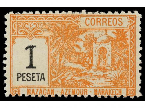 (*) MARRUECOS: CORREO LOCAL. Yv. 37/43, 39a/43a. SERIE COMPL