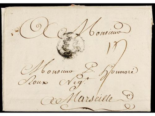 ✉ MARTINICA. 1748 (16th August). MARTINICA to FRANCE. Entire