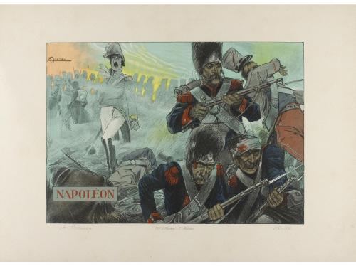 1914. CARTEL. METLICOVITZ, L; HOHENSTEIN; CALDANZANO; LASKOF