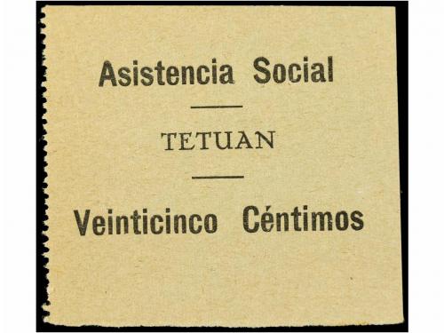 (*) ESPAÑA GUERRA CIVIL. Ed. 14. TETUÁN. ASISTENCIA SOCIAL. 