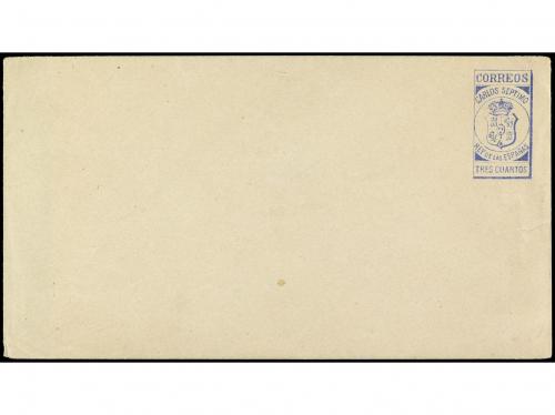 ✉ ESPAÑA. (1900 ca.). Sobre Entero Postal Carlista realizado