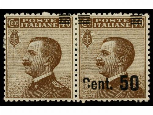 ** ITALIA. Sa. 139. 1924-25. 50 cents. s. 40 cts. castaño. P
