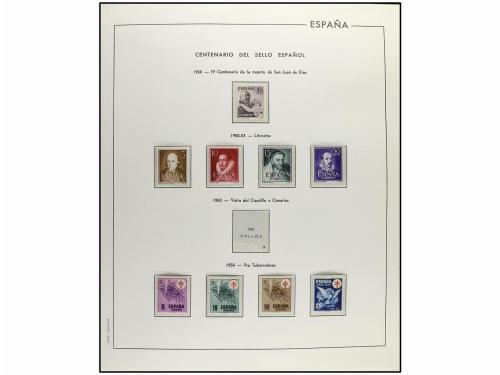 LOTES y COLECCIONES. ESPAÑA. Colección de 1950 al 2007 en c