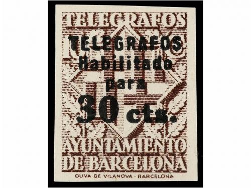 (*) ESPAÑA: AYUNTAMIENTO DE BARCELONA. Ed. T 17/20s. SERIE c