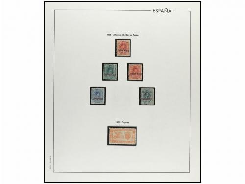 ESPAÑA. ESPAÑA. Colección en album período 1909 a 1949. Prim