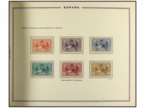 LOTES y COLECCIONES. ESPAÑA. Colección de 1850 a 1988 en cua