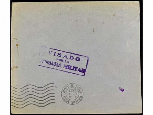 ✉ ESPAÑA GUERRA CIVIL. 1937. BRIGADAS INTERNACIONALES. Circu
