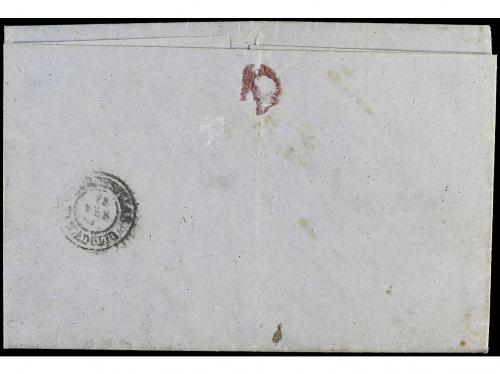✉ ESPAÑA. Ed. 64. 1864. Carta de BENAVENTE (Valladolid) a TO