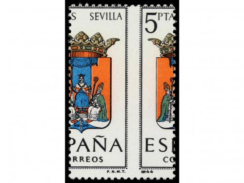 ** ESPAÑA. Ed. 1638dh. ESCUDO DE SEVILLA. 5 pts. multicolor 