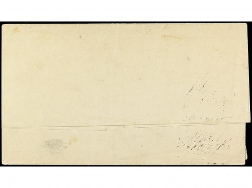 ✉ CUBA. Ed. 13. 1866. HABANA correo interior. 5 cts. lila, m