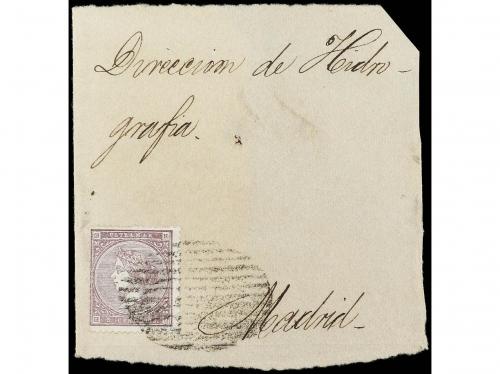 ✉ CUBA. Ed. 22. 1868. Frente de FAJA DE PERIÓDICOS circulada