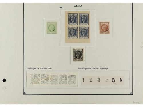 */° ✉ CUBA. FALSOS. Conjunto de sellos falsos en nuevo y us