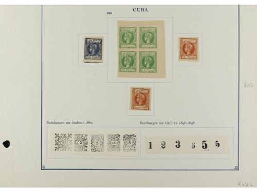 */° ✉ CUBA. FALSOS. Conjunto de sellos falsos en nuevo y us