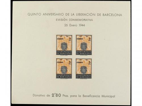 (*) ESPAÑA: AYUNTAMIENTO DE BARCELONA. Ed. 60s/61s. HB SIN D