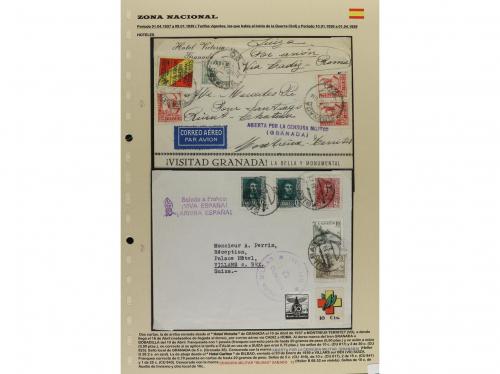 LOTES y COLECCIONES. 1900-1940. ESPAÑA. Colección de 15 cart