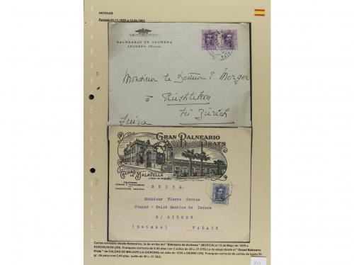 LOTES y COLECCIONES. 1900-1940. ESPAÑA. Colección de 15 cart