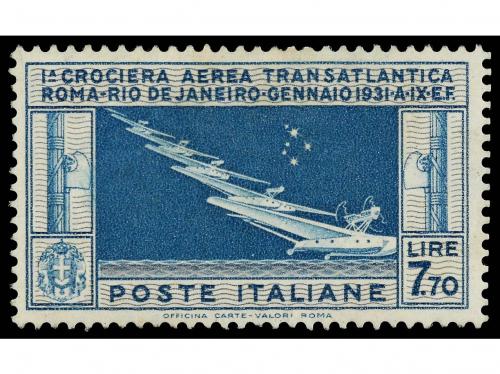 * ITALIA. Yv. Av. 25. 1930. CRUCERO BALBO. Cat. 400&euro;. 
