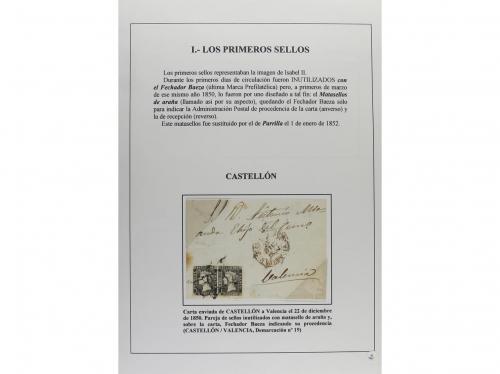 LOTES y COLECCIONES. ESPAÑA. HISTORIA POSTAL DE LA COMUNIDAD