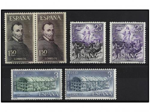 * ESPAÑA. Ed. 1446, 1474, 1537. Conjunto de sellos con la FA