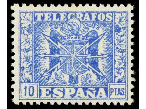 * ESPAÑA: TELEGRAFOS. Ed. 55/92. SERIES COMPLETAS. 38 valore
