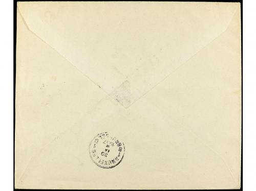 ✉ ESPAÑA. Ed. 836/37. 1937. Dos cartas certificadas, con HB 
