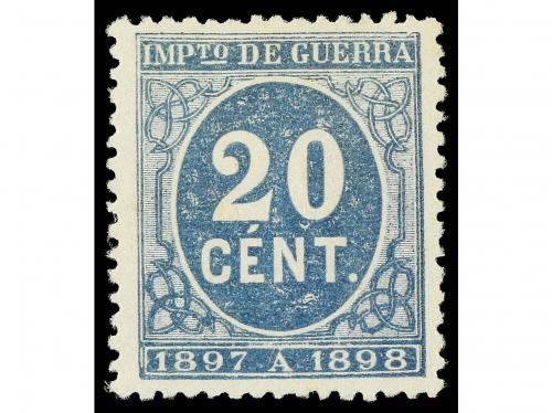 (*) ESPAÑA. Ed. 235. 20 céntimos verde. PIEZA DE LUJO. 
