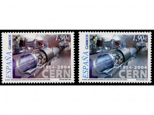** ESPAÑA. Ed. 4121. CERN. 1,90 Ђ multicolor CAMBIO DE COLOR