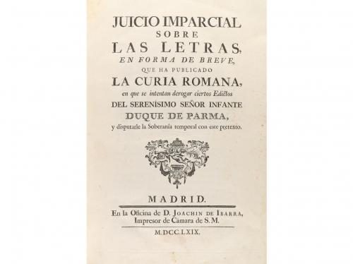 1769. LIBRO. (HISTORIA-ITALIA). [RODRIGUEZ CAMPOMANES, PEDRO