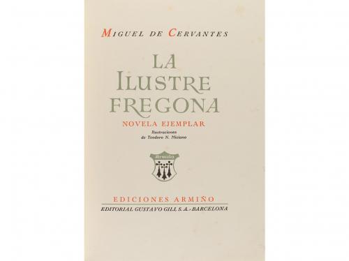 1944. LIBRO. (BIBLIOFILIA). CERVANTES, MIGUEL DE; MICIANO,
