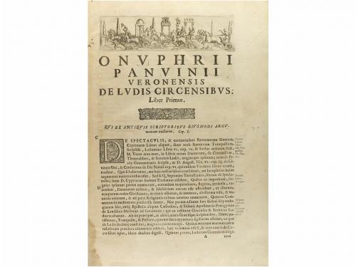 1681. LIBRO. (HISTORIA ANTIGUA-ROMA). PANVINII VERONENSIS, O