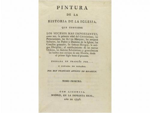 1796. LIBRO. (ARTE-PINTURA RELIGIOSA). ESCARTIN, FRANCISCO A