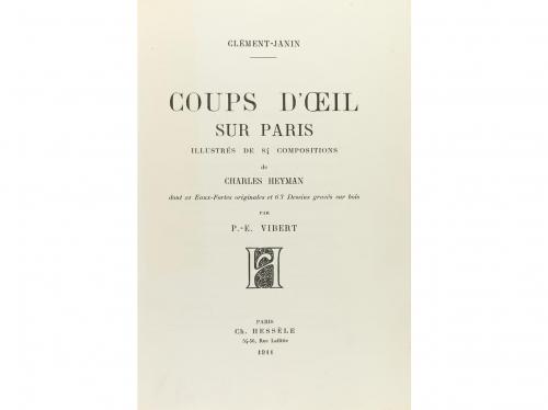1911. LIBRO. (ARTE). HEYMAN, CHARLES; CLÉMENT-JANIN:. COUPS 