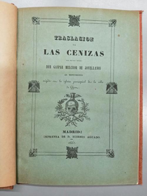 1842. LIBRO. (EXEQUIAS-HISTORIA). GONZALEZ VALDÉS GRANDA, JU