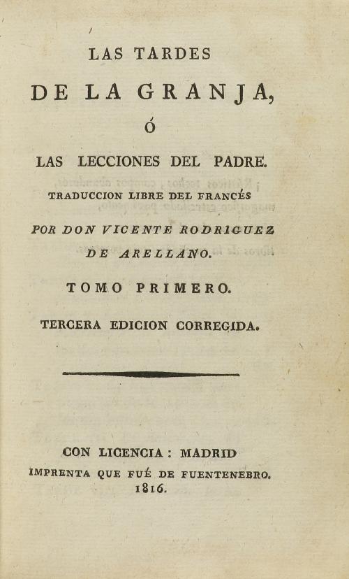 1816. LIBRO. (LITERATURA). [DUCRAY-DUMINIL, FRANÇOIS-GUILLA