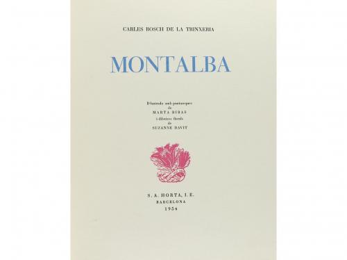 1954. LIBRO. (ARTE-BIBLIOFILIA). BOSCH DE LA TRINXERIA, CAR