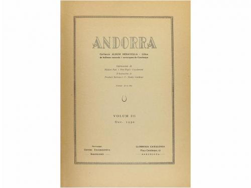 1930. LIBRO. (LOCAL-ANDORRA). ANDORRA. Col·lecció Album Mera