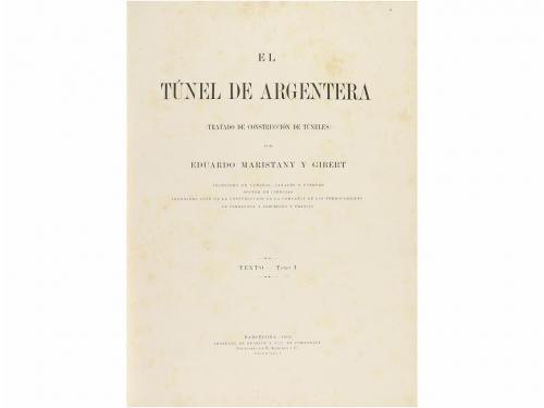 1891-1892. LIBRO. (CIENCIAS-INGENIERÍA). MARISTANY Y GIBERT,