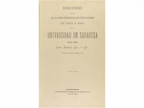 1890-1900 ca. LIBRO. (HISTORIA). VV.AA.:. DISCURSOS. VOLUMEN